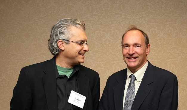 Harlan Wallach and Sir Tim Berners-Lee