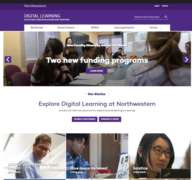 Digital Learning Homepage